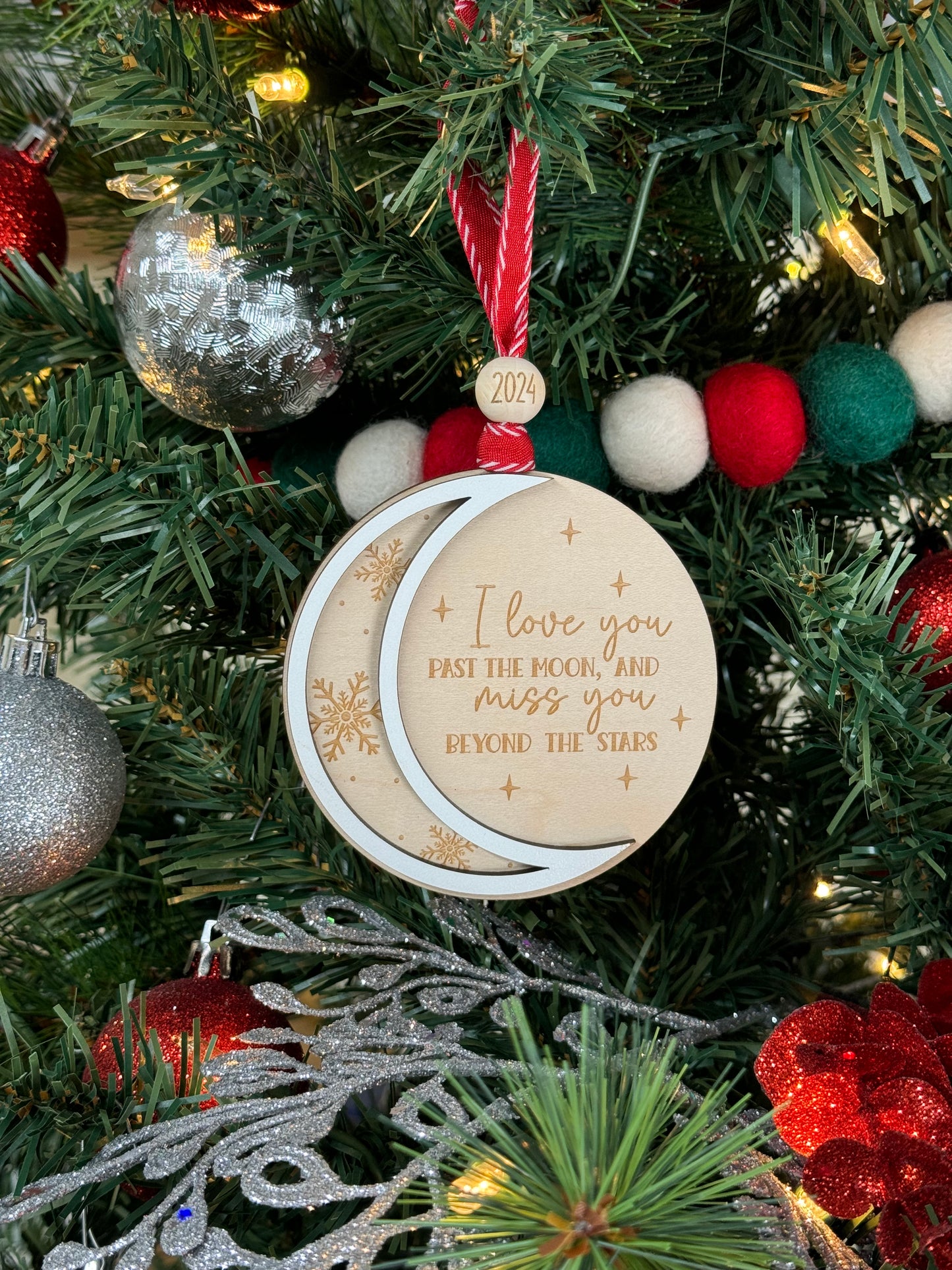 Moon Memorial Ornament