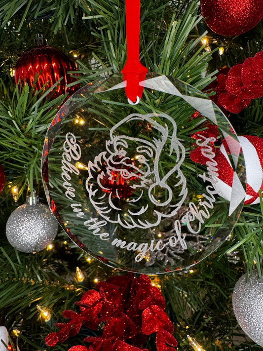 Believe in the Magic of Christmas Ornament