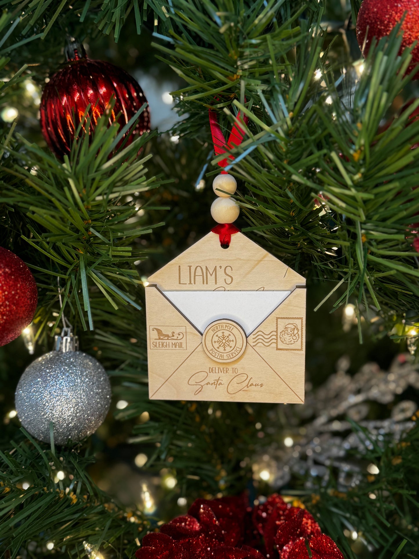 Letter to Santa Ornament