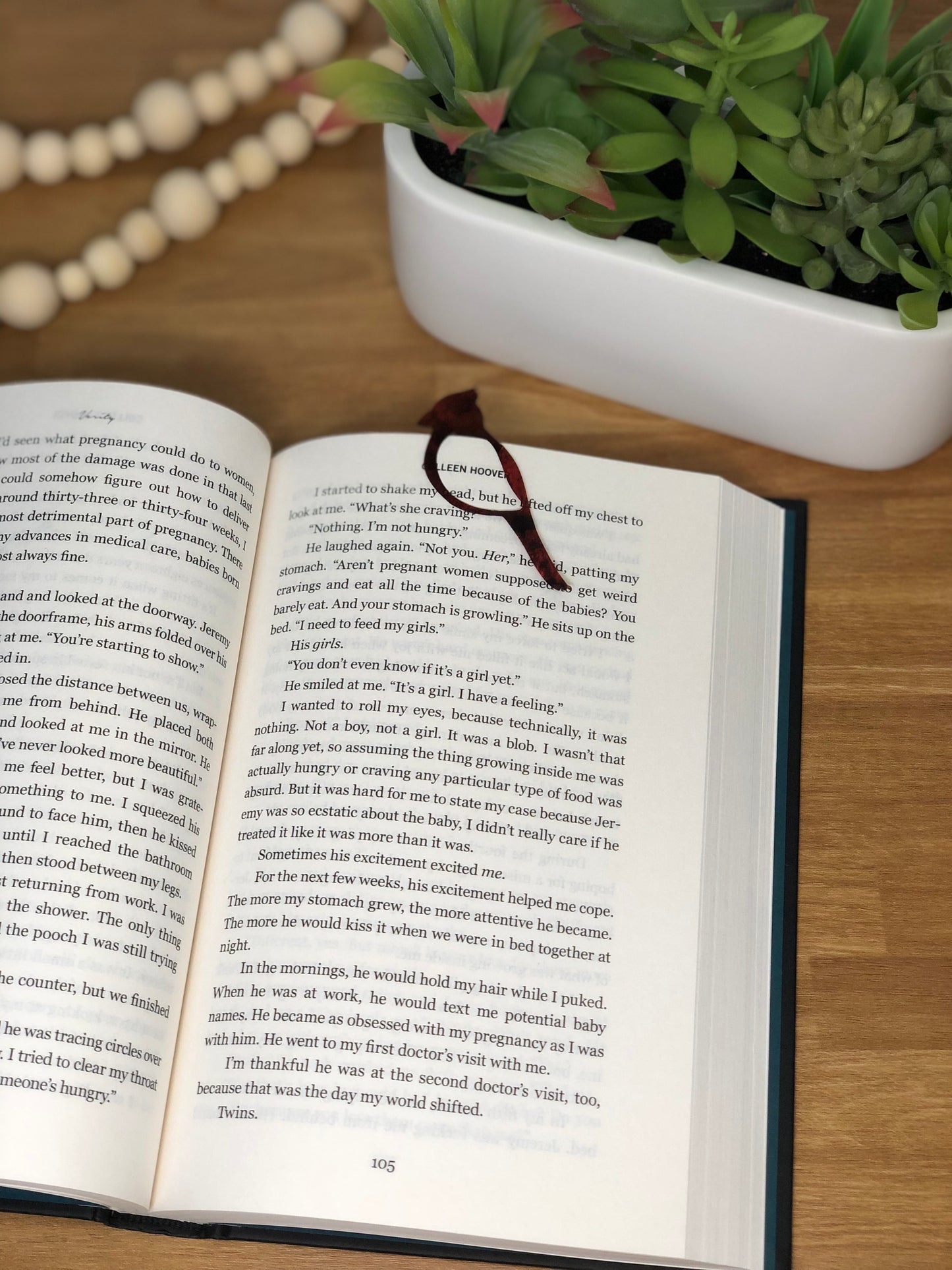 Cardinal Bookmark