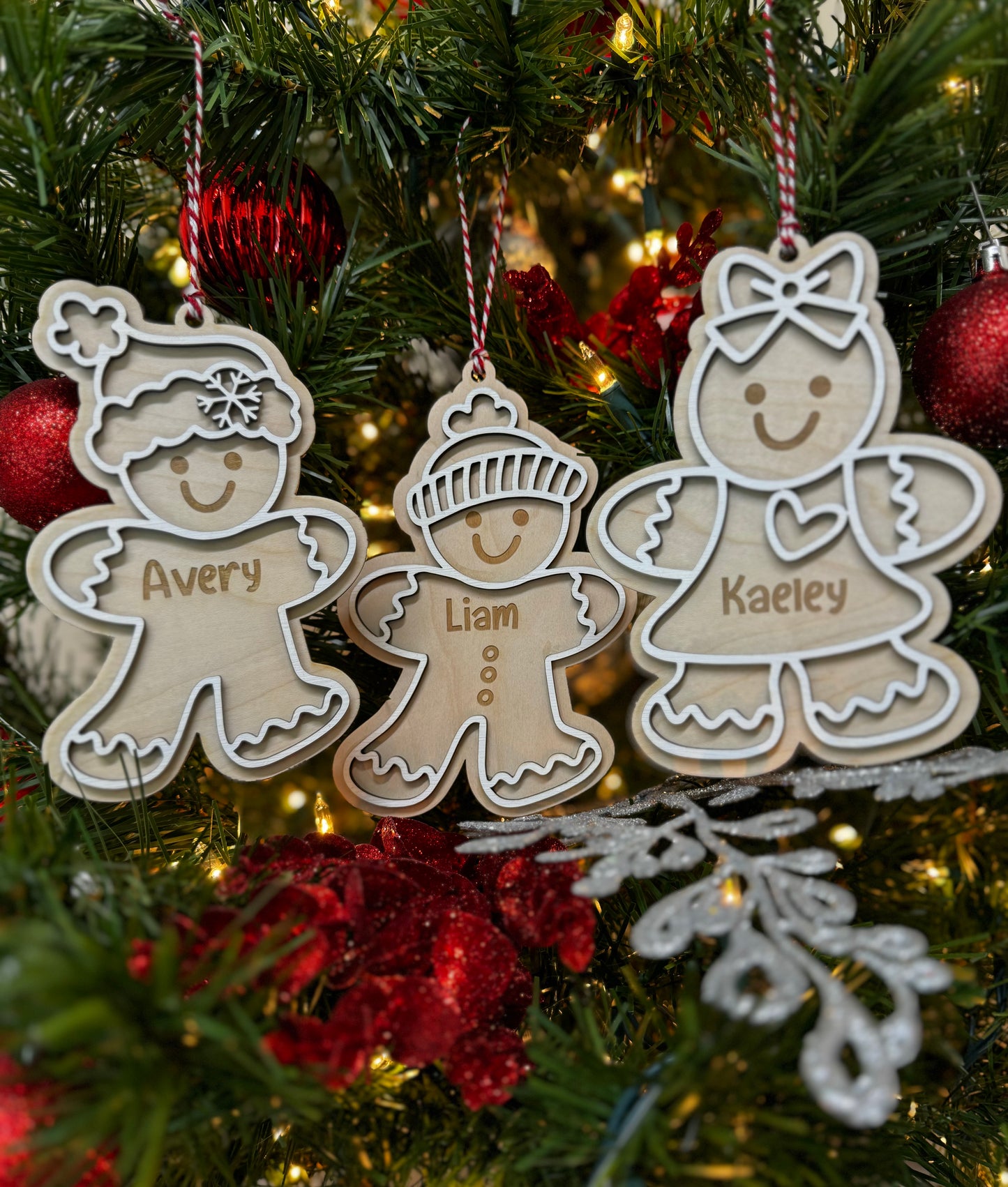 Gingerbread Kids Ornaments