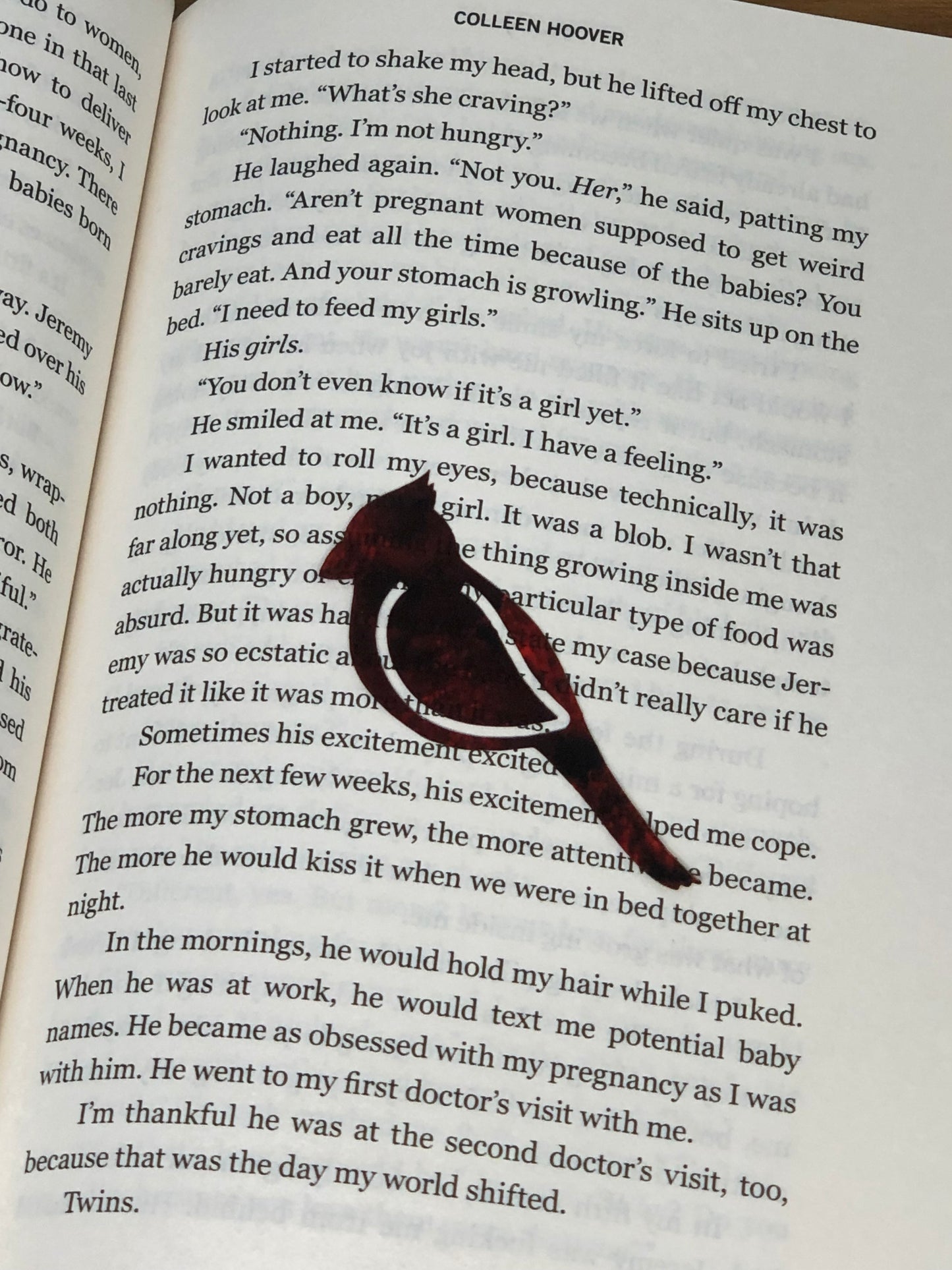 Cardinal Bookmark