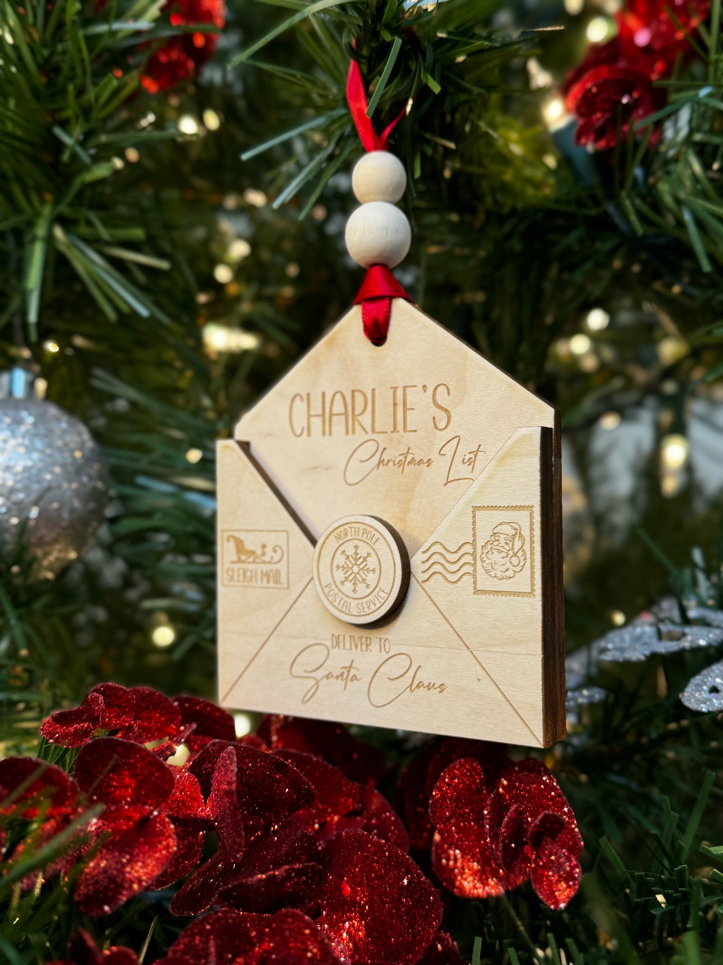 Letter to Santa Ornament