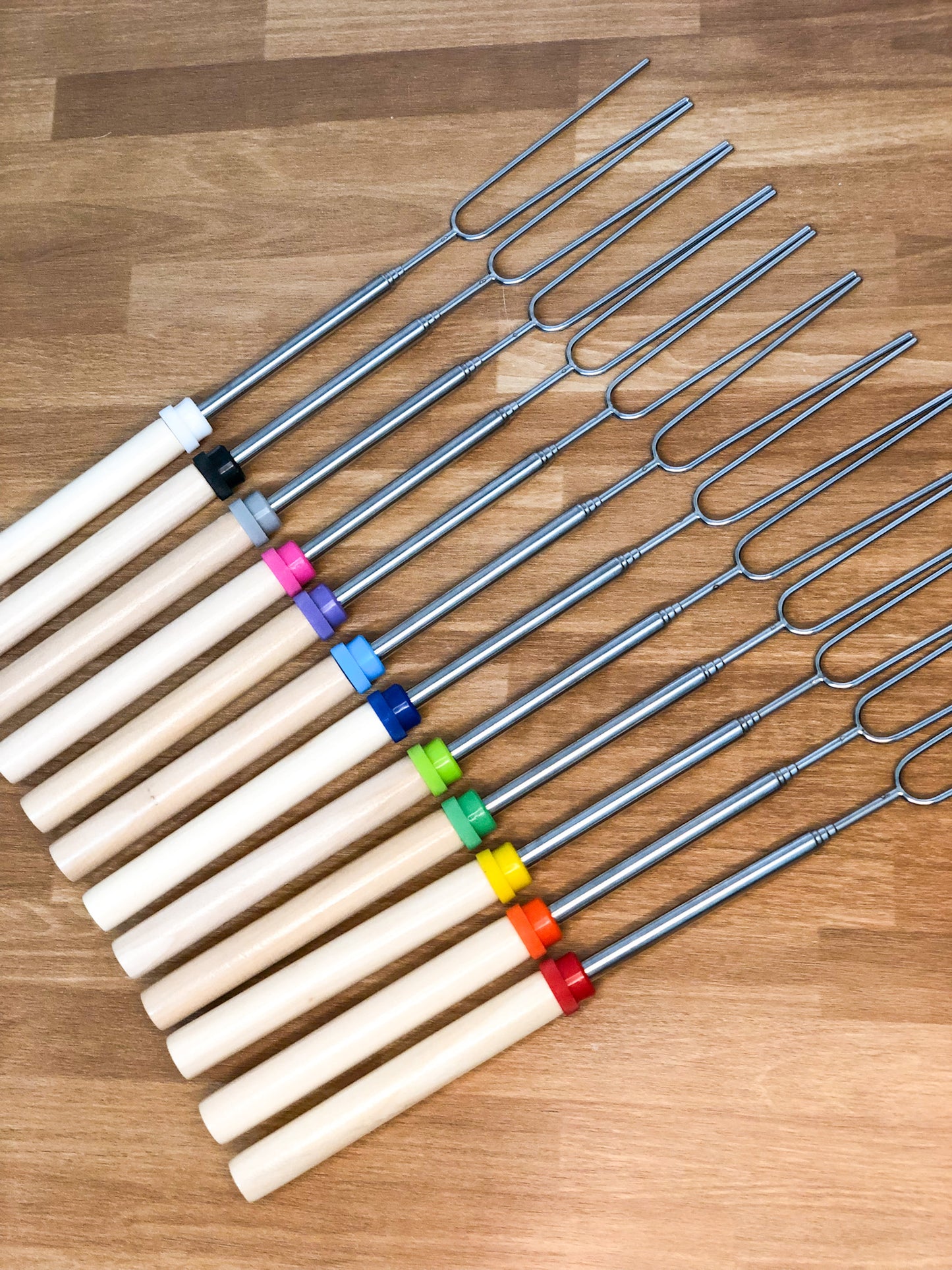 Personalized Engraved Roasting Sticks