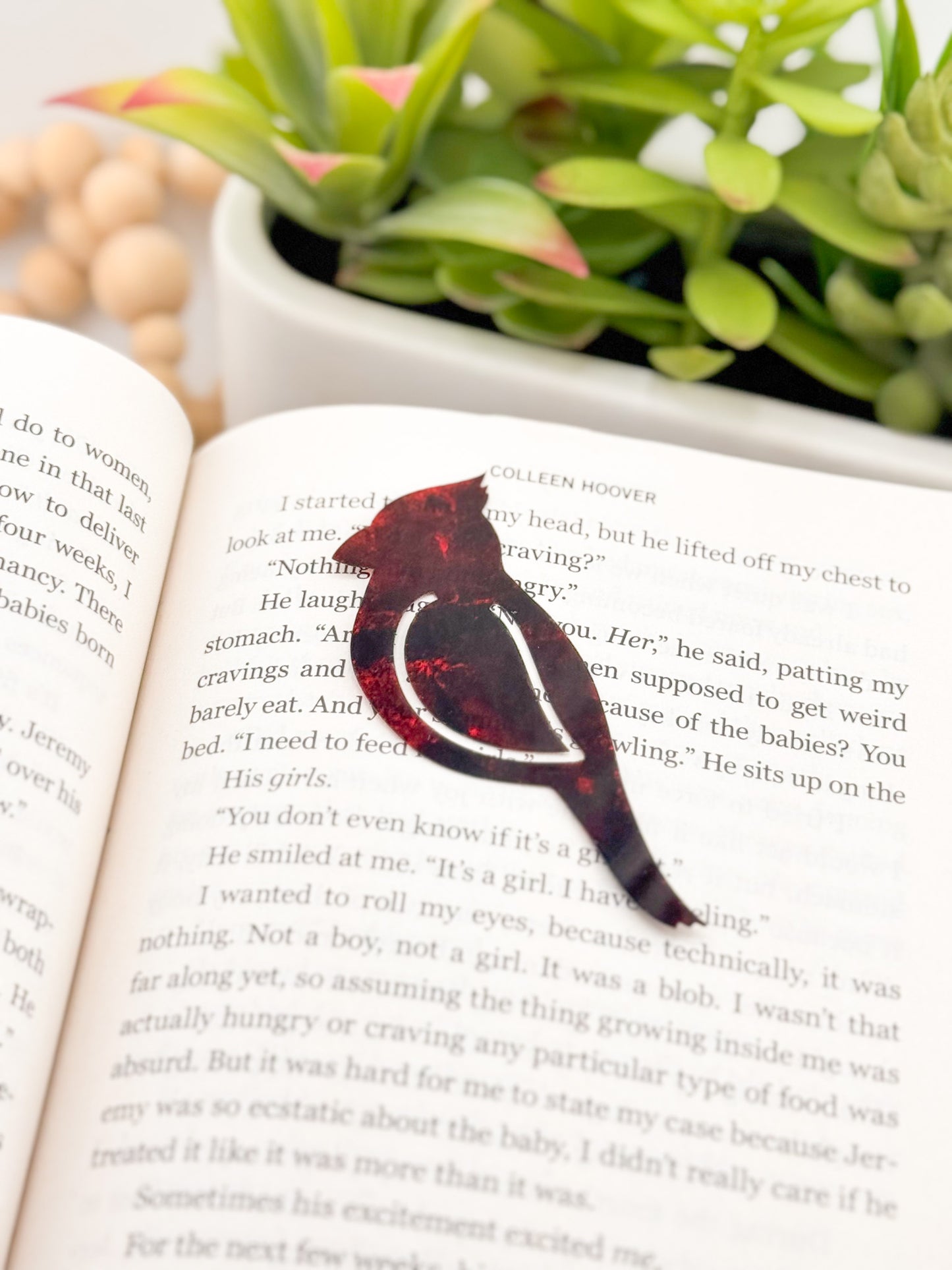 Cardinal Bookmark
