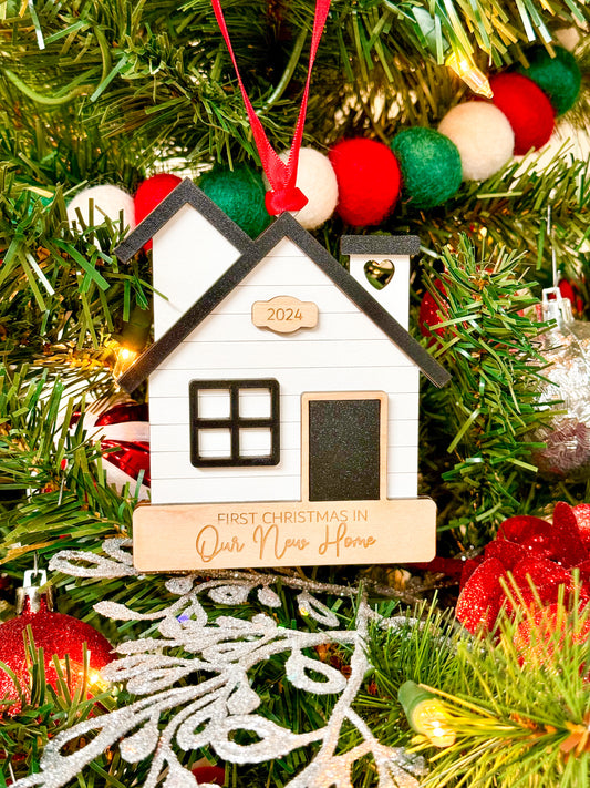 First Christmas in Our New Home Ornament